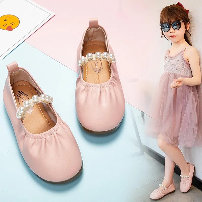 Summer Kids Shoes Fashion Leathers Sweet Children Sandals for Girls Toddler Baby Breathable Shoes