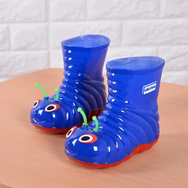 Four Seasons Cute Cartoon Kids Baby Kindergarten Children Children Rain Boots Boys Girls Non-slip Waterproof Shoes