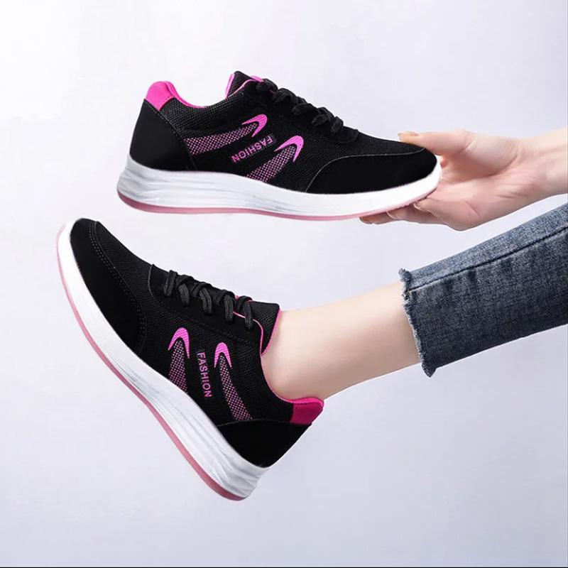 Spring and Summer Women's Shoes Single Shoes Casual Sports Shoes Female Students Fashion Trend Running Breathable Shoes