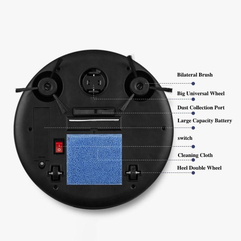 Automatic Sweeping Robot Smart Home Charging Sweeping and Mopping Vacuum Cleaner Sweeping and Mopping Three-in-one Artifact