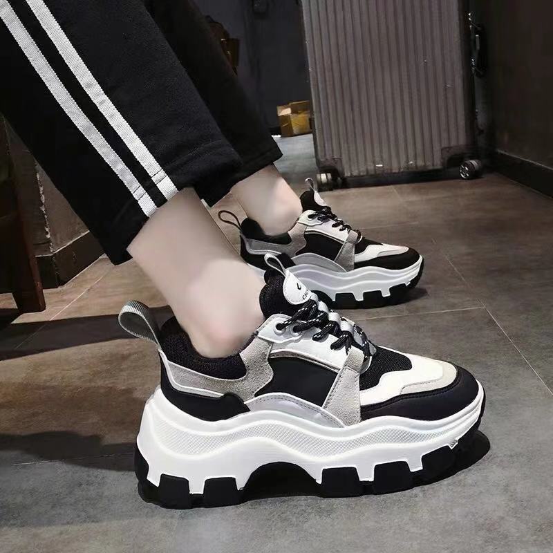 Soft-soled Leather Shoes All-match Women's Shoes Korean Style Student Shoes Spring and Summer Outdoor Leisure Sports Shoes