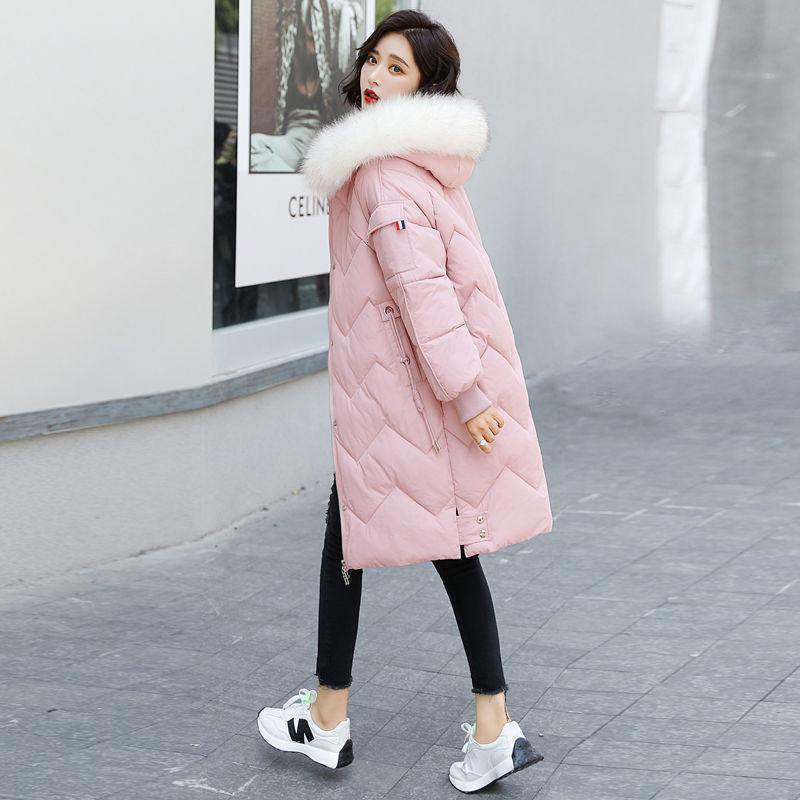 Women's New Coat Coat Loose Thick Padded Coat Mid-length Student Down Padded Coat Women