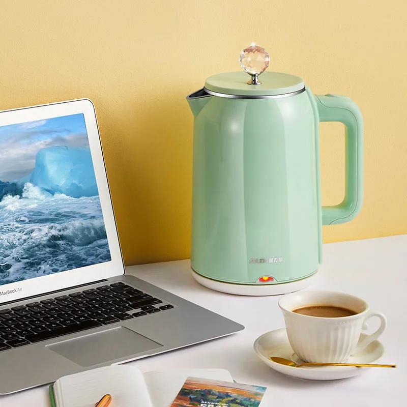 Electric Kettle Household Kettle Stainless Steel High-power Boiling Water Teapot Automatic Power Off