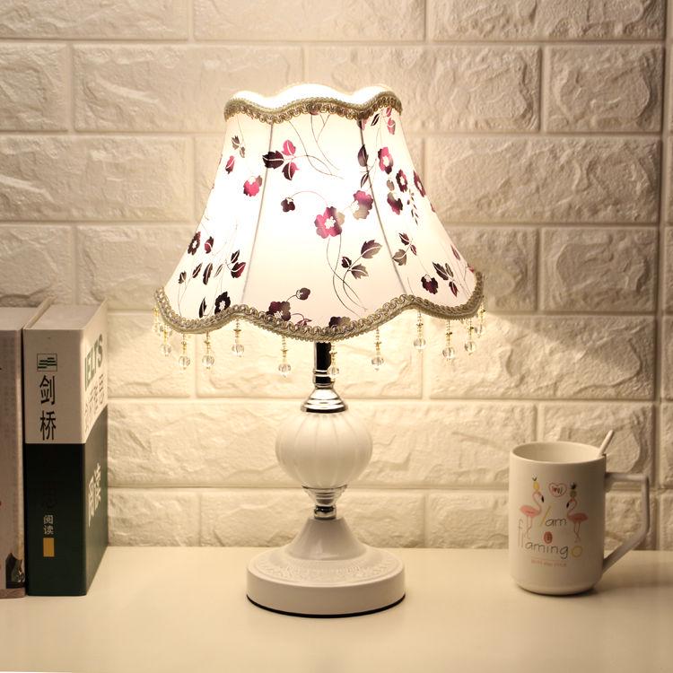 Crystal Table Lamps LED Bedside Lamp Nordic Desk Lamp Bedroom Living Room Lights Study Book Light