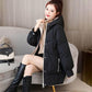 Down Padded Jacket Women's Mid-length Padded Coat Loose Large Size Padded Jacket Bread Suit Winter Coat Trend