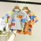 Children's Clothing Boys Short -sleeved T -shirts Summer Bottom Shirt Children's Half -sleeved Male Baby Girl Shirt