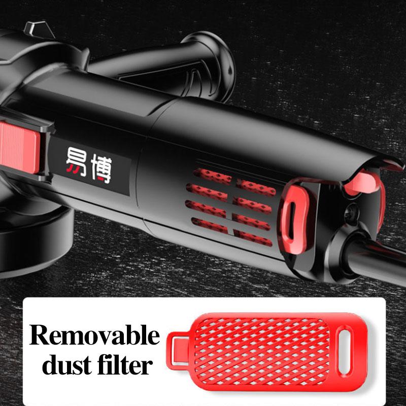 2400W Industrial Cutter Multi-function Angle Grinder Electric Grinder Handheld  Wired Polisher 24500RPM