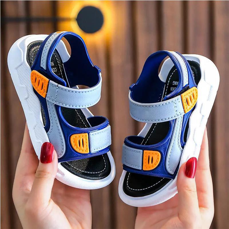 Boy's Sandals Summer Children's Non-slip Beach Sandals Soft-soled Non-slip Children's Sandals for Girls