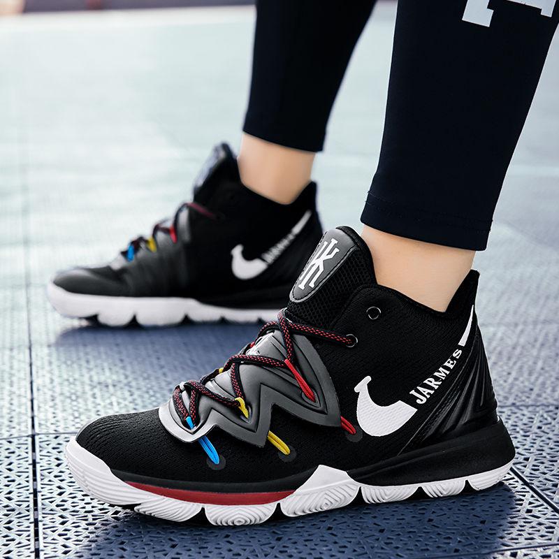 Basketball Shoes Non-slip Student Sports Shoes High-top Lightweight Shock Absorption Comfortable Not Stuffy Feet