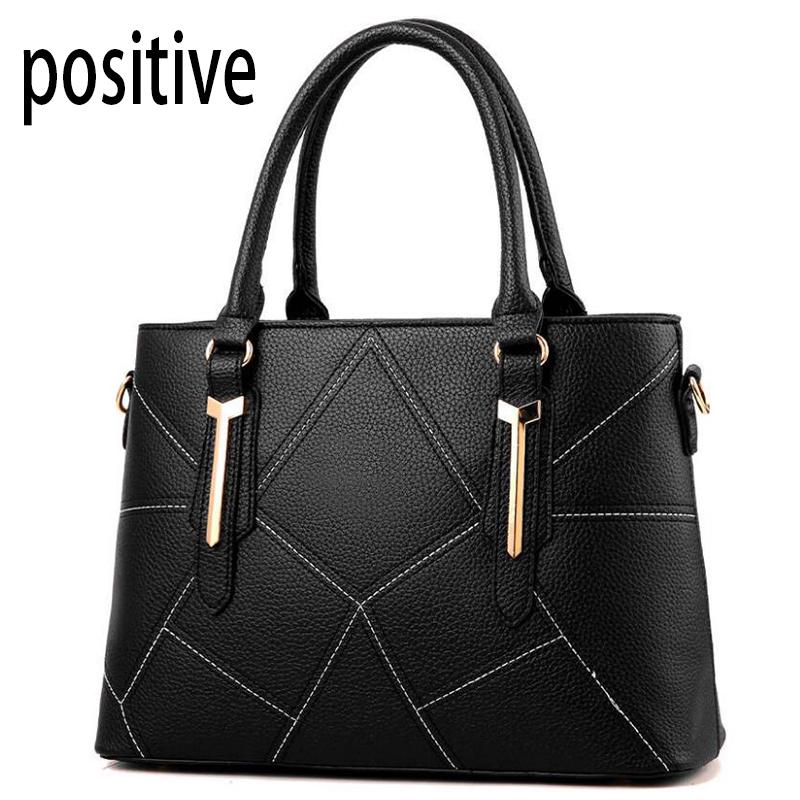 Shoulder Handbag Trendy wild Patent leather bag Big capacity Woman bag European and American style