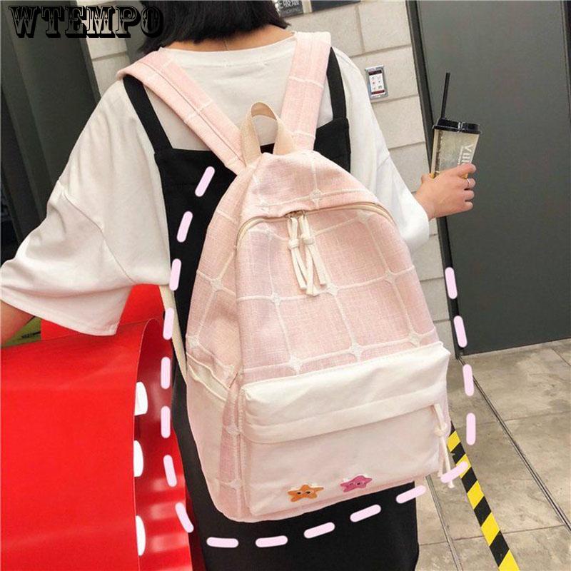 Large Capacity Backpack Women School Bags For Teenagers Female Travel Bags Girls Backpack