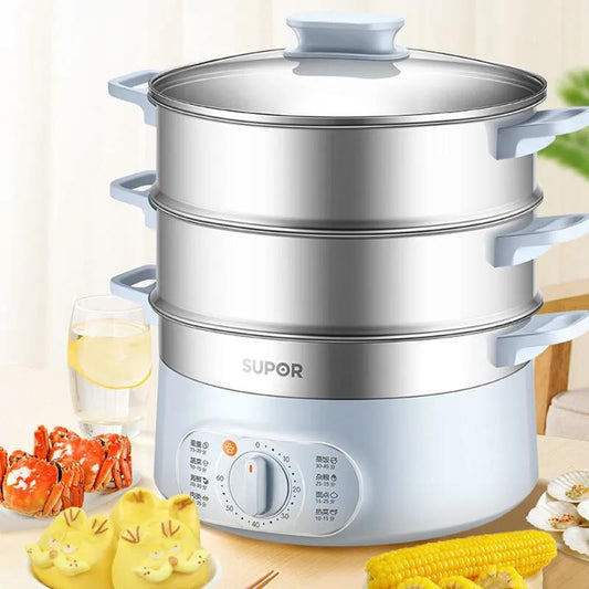 Steamer Household Multifunctional Electric Steamer Electric Pot Electric Cooker Rice Cooker Soup Multicookers