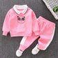 Kid Suit Long-sleeved Two-piece Set Children Leisure Sports Spring and Autumn