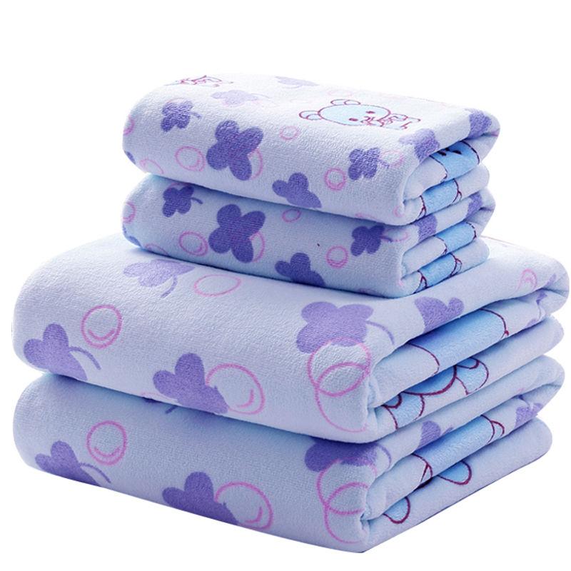 Bath Towels and Towel Sets Are Larger Than Pure Cotton Absorbent Beach Towels for Washing Face and Bathing Bathroom Towels Are Softer and Not Lint