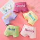 2021Girl Underwear Teenage Underpants Young Girl Briefs Letter Printed Girl Panties Girl Cotton Panties Kids Underwear