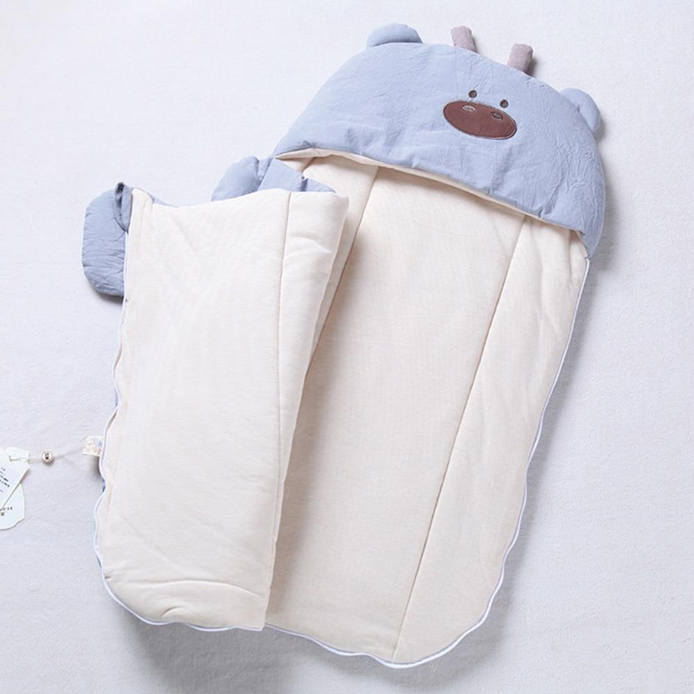 Baby Sleeping Bag Envelope Newborns Baby Cocoons Cartoon Soft Colored Cotton Diaper Cocoons for Newborns Sleep Baby Sleepsacks