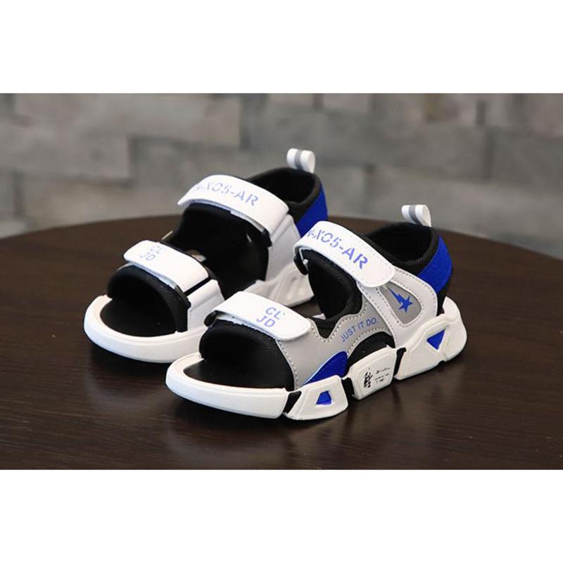 Girls Boys Sandals Beach Shoes Summer Open-toed Breathable Children's Princess Shoes Female Student Sandals