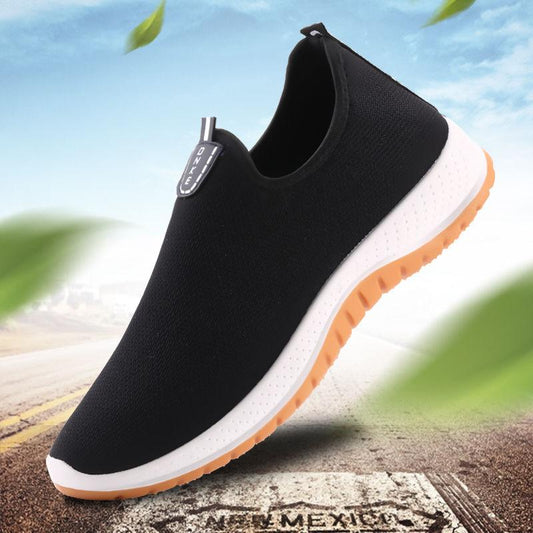 Men's Casual Shoes Old Beijing Denim Canvas Shoes Trendy Fashion Non-slip Beef Tendon Sole Shoes