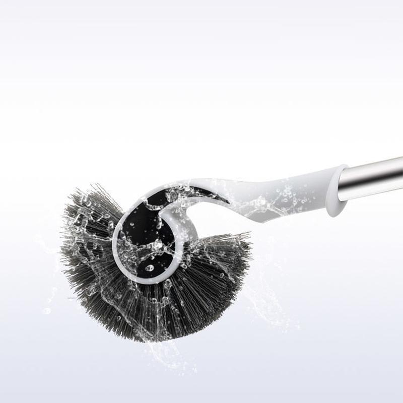 Toilet Brush Set Toilet Toilet Brush Multi-function Cleaning Brush To Remove Dead Spots To Wash Toilet Brush with Long Handle and Base