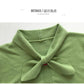 Women's Thick Slim Bottoming Shirt Autumn Winter Was Thin Knitted Bow Elegant Sweater