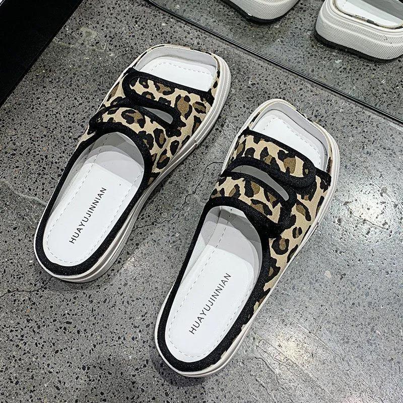 Ugly Cute Slippers Female Summer Outing Non-slip All-match Fashion Outer Wear Student Platform Sandals and Slippers