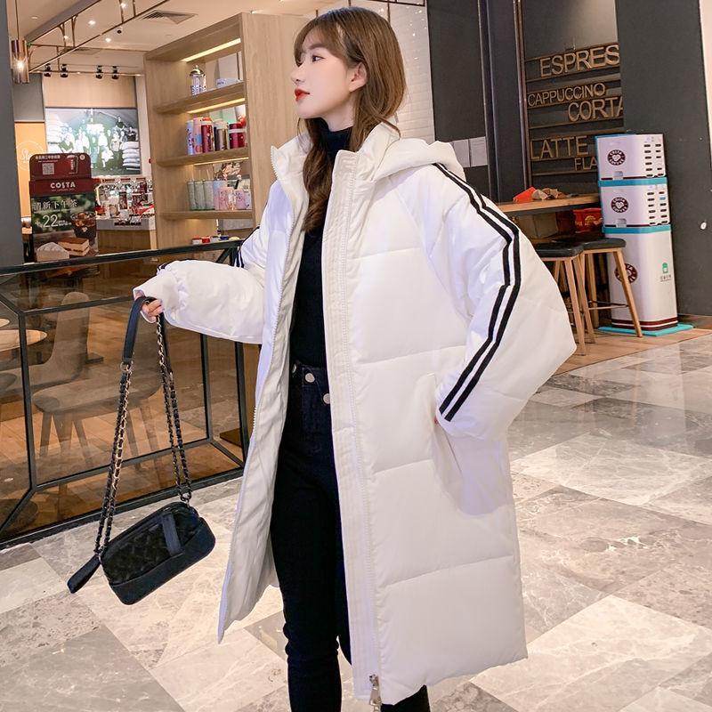 Women's Cotton-padded Clothes Mid-length Padded Jacket Students Korean Style Loose Winter Jacket Female Trend Ins