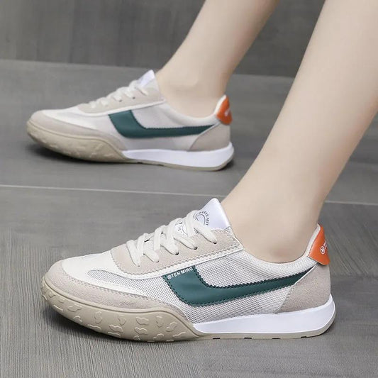 Spring and Summer Forrest Shoes Women's Casual Fashion Net Shoes Breathable Mesh All-match Student Sports Shoes