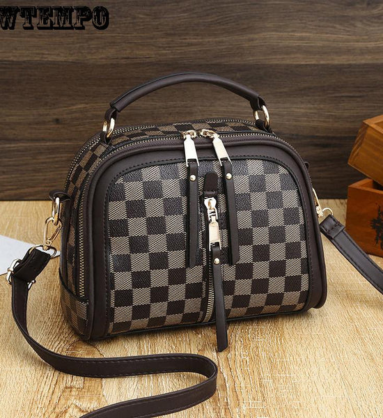 Brand Women's bag summer retro fashion wild casual shoulder messenger bag leather texture bag