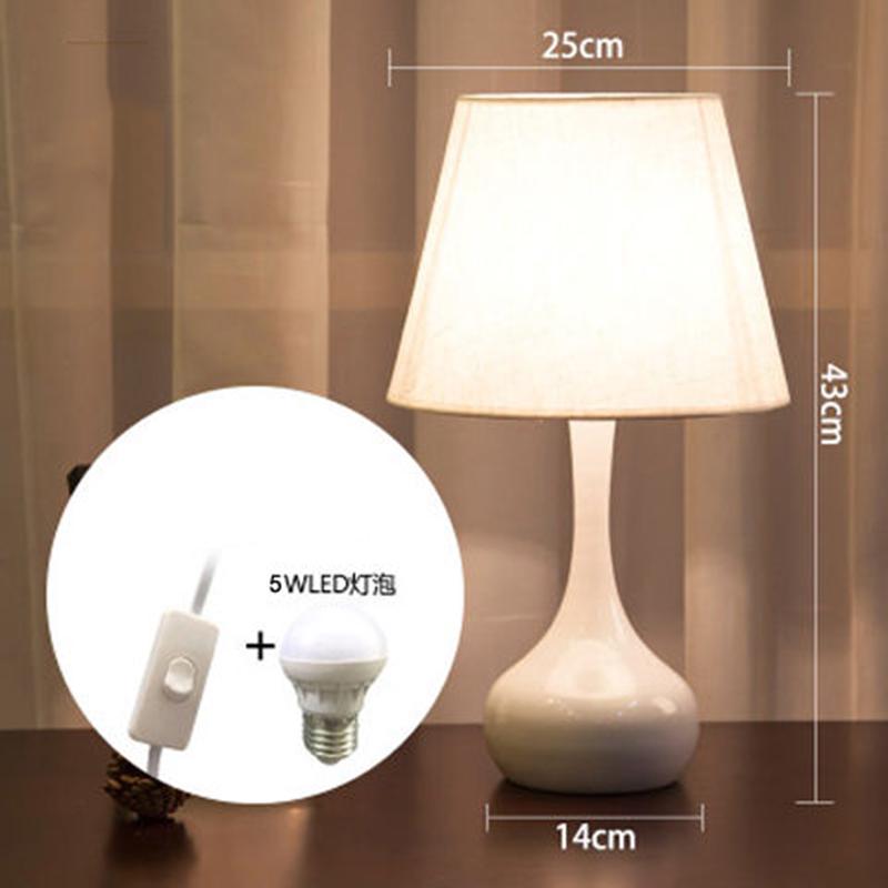 Crystal Bedroom Table Lamp Bedside Lamp Modern Living Room Table Light  Bedroom Bed Decorative