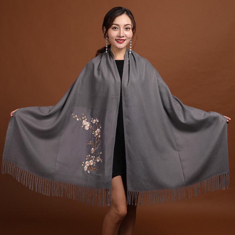 Cashmere Women Scarf Warm Shawl Wool Stole Head Neck Long Winter Scarf Women for Ladies