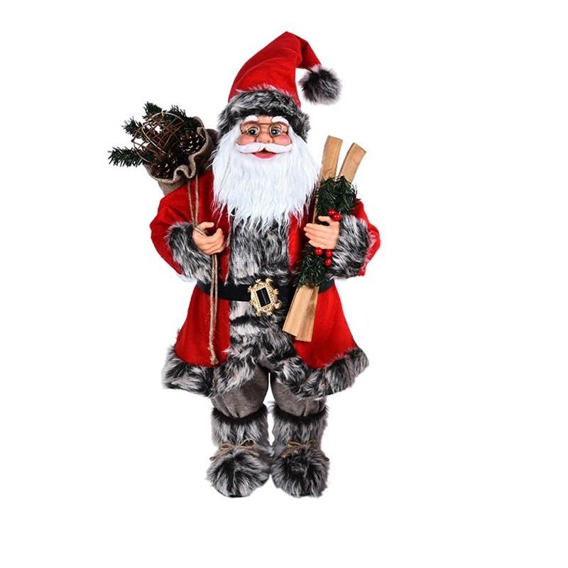 Christmas Decoration Ornaments Red Santa Claus Doll Dolls Home Plush Toys Window Christmas Supplies