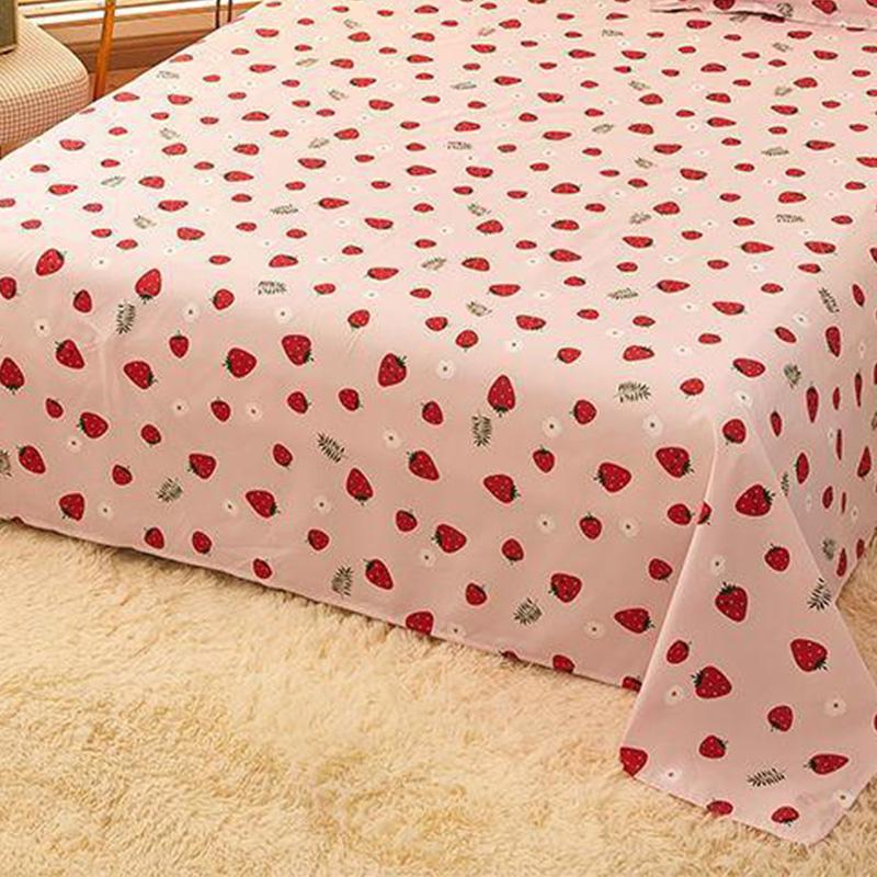 Sheets Single Thickening Spring Summer Skin-friendly Cotton Single Double Bed Single Extra Large Bed Sheet