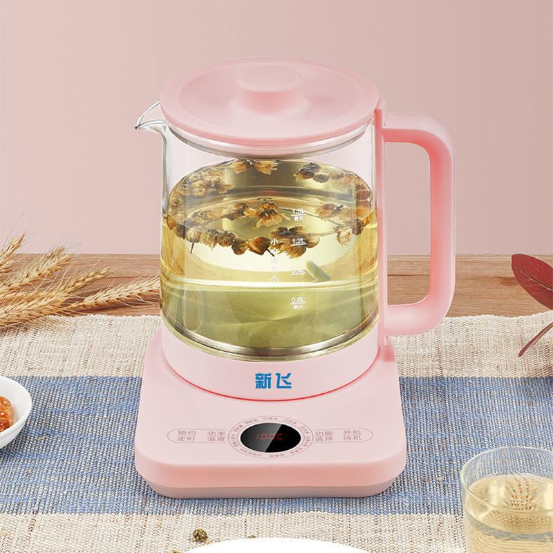 Health Pot Household Multifunctional Automatic Office Small Dormitory Small Power Thickened Glass Tea Pot