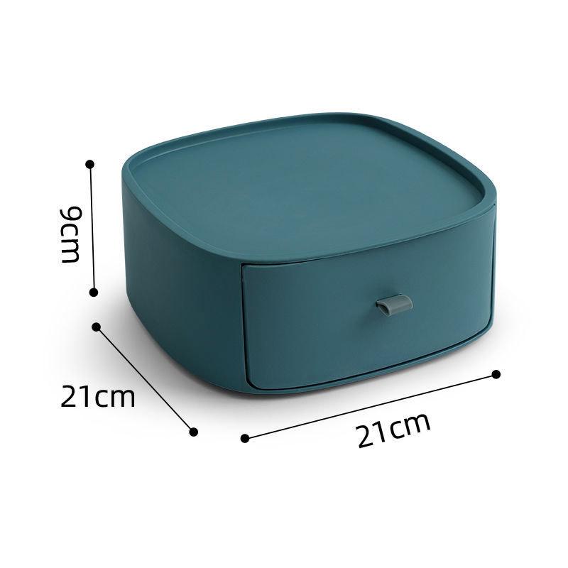 Desktop Storage Box Drawer Type Cosmetic Box Storage Box Small Plastic Jewelry Box Multi-function Finishing Box