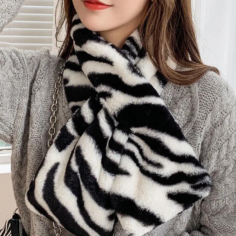 Scarfs for Women Luxury Designer Scarves Winter Warm Women Scarf Windproof Plush Shawls