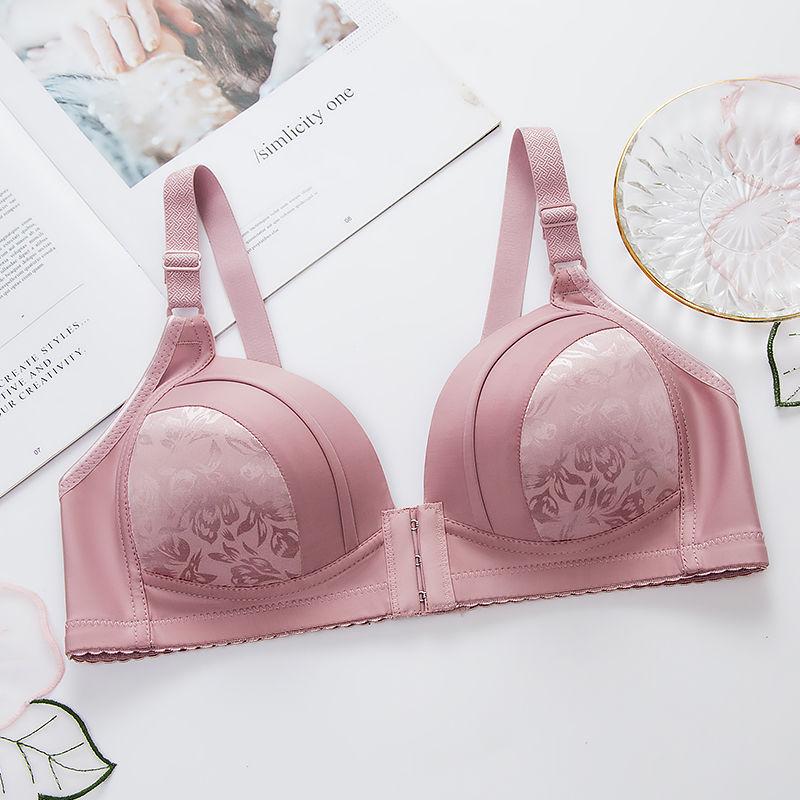 High-quality Thin Non-wireless Bra Large Size Gathering Sexy Ladies Adjustable Underwear