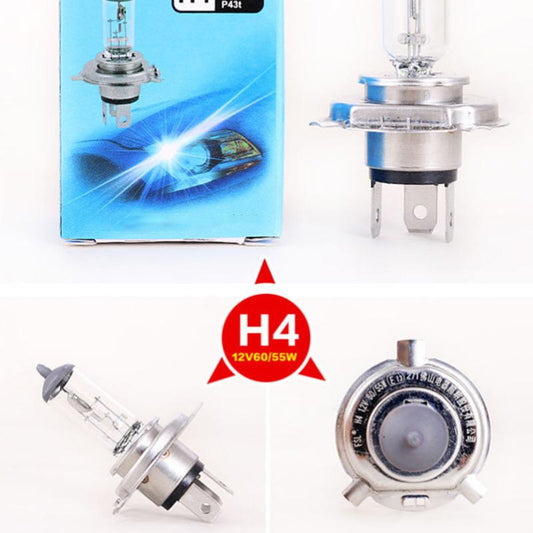 Car Front Headlight Spotlight H1 H3 H4 H7 H8 H9 H11 9005 9006 880 881 12V/24V 55W/100W Truck Car Bulb White Light Super Bright