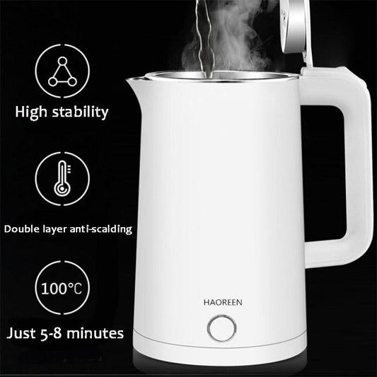 2.3L Electric Heating Kettle Stainless Steel Household Quick Boiling Pot Boiling Water Kettle