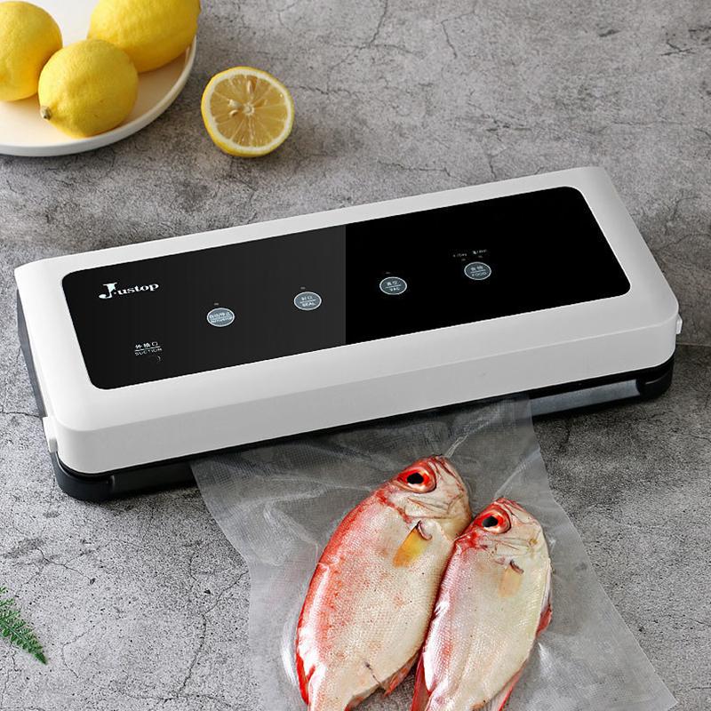 Best Food Vacuum Seale  Automatic Commercial Household Food Vacuum Sealer Packaging Machine Include Bags