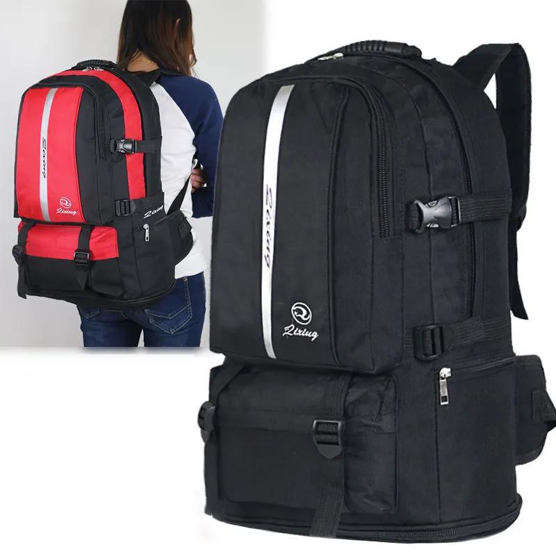 Backpack Waterproof Outdoor Mountaineering Bag Men and Women Large-capacity Travel Sports Trekking Bag