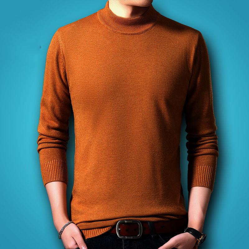 019 Autumn Fashion Casual Sweater O-Neck Slim Fit Knitting Mens Sweaters Pullovers Men Pullover Men