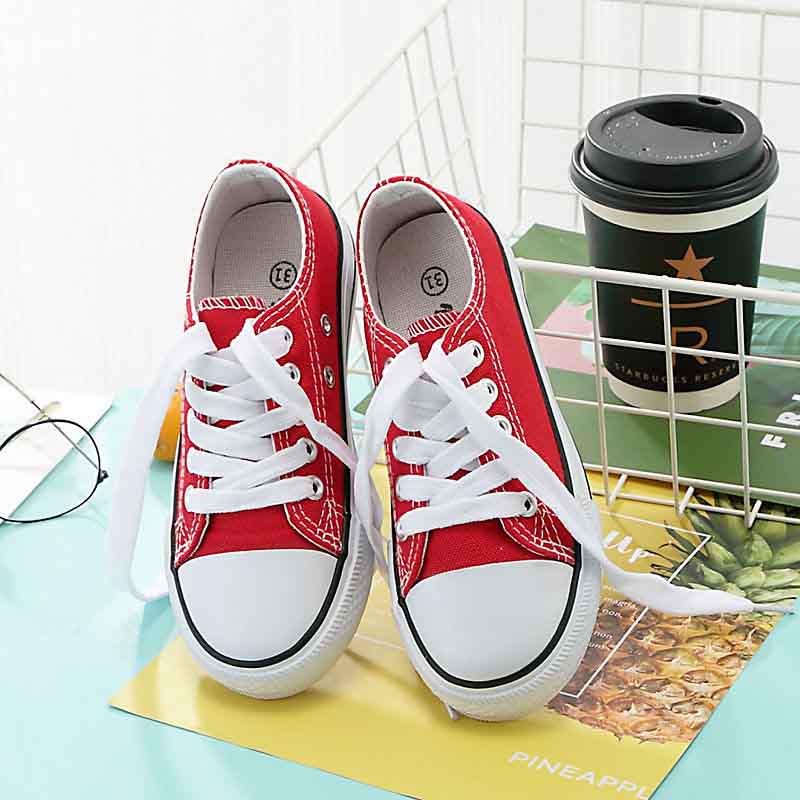 Child Canvas Sneakers Kids High-top Running Basketball Shoes Deodorant Breathable Skate Shoes