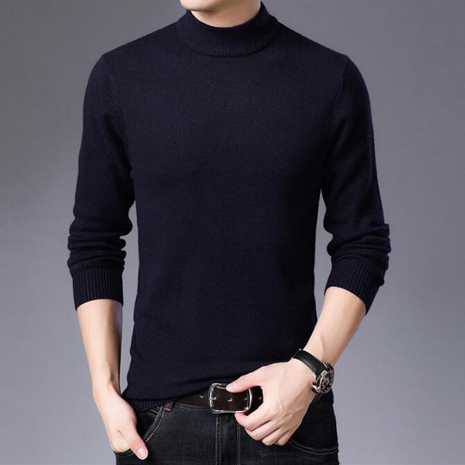 019 Autumn Fashion Casual Sweater O-Neck Slim Fit Knitting Mens Sweaters Pullovers Men Pullover Men