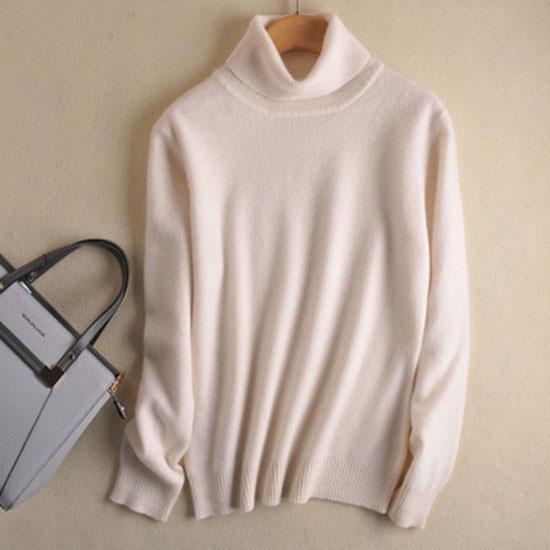 Cashmere Sweater turtleneck Women Warm Jumpers Ladies Pullover Women 2019 Autumn Winter Jumper Tops