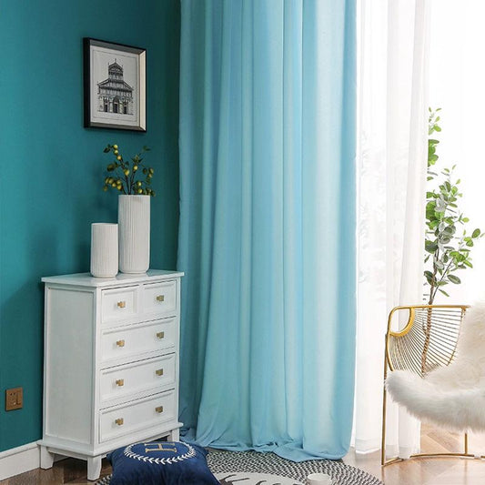 Tencel Velvet Screens Translucent Bedroom Living Room Balcony Partition Bay Window Screens Double-open Korean Pleated Curtains (1 Piece)