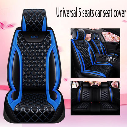 Car Seat Cover Universal 5 set Auto Seat Cushion Leather 5 seats Universal Car seat cover Waterproof