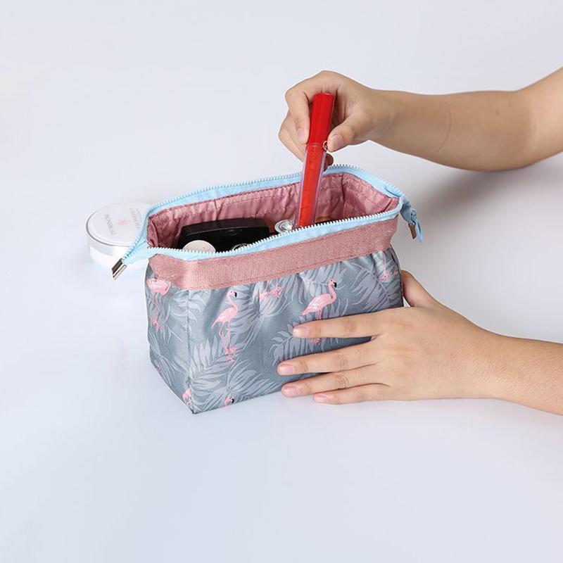 Cosmetic Bag Female Small Portable Carry-on Large-capacity Lipstick Cosmetic Storage Bag