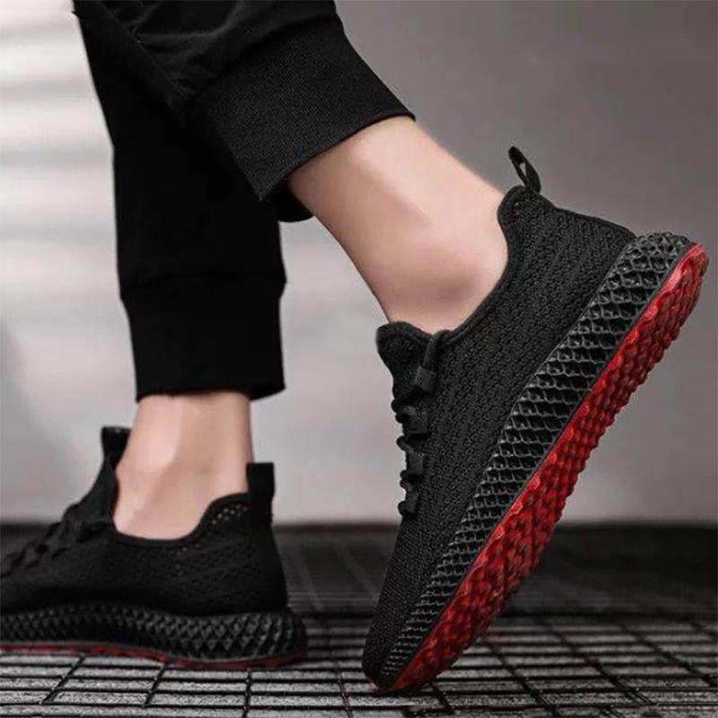 Spring and Autumn Men's Casual Clearance Shoes Korean Style Trendy All-match Men's Sports Shoes Fashion Student Clearance Mesh Shoes