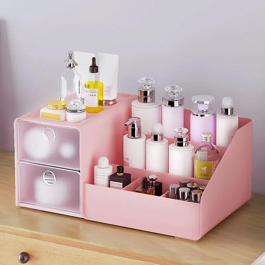 Desktop Cosmetic Storage Box Jewelry Finishing Mask Lipstick Dressing Table Makeup Box Beautiful Skin Care Product Rack