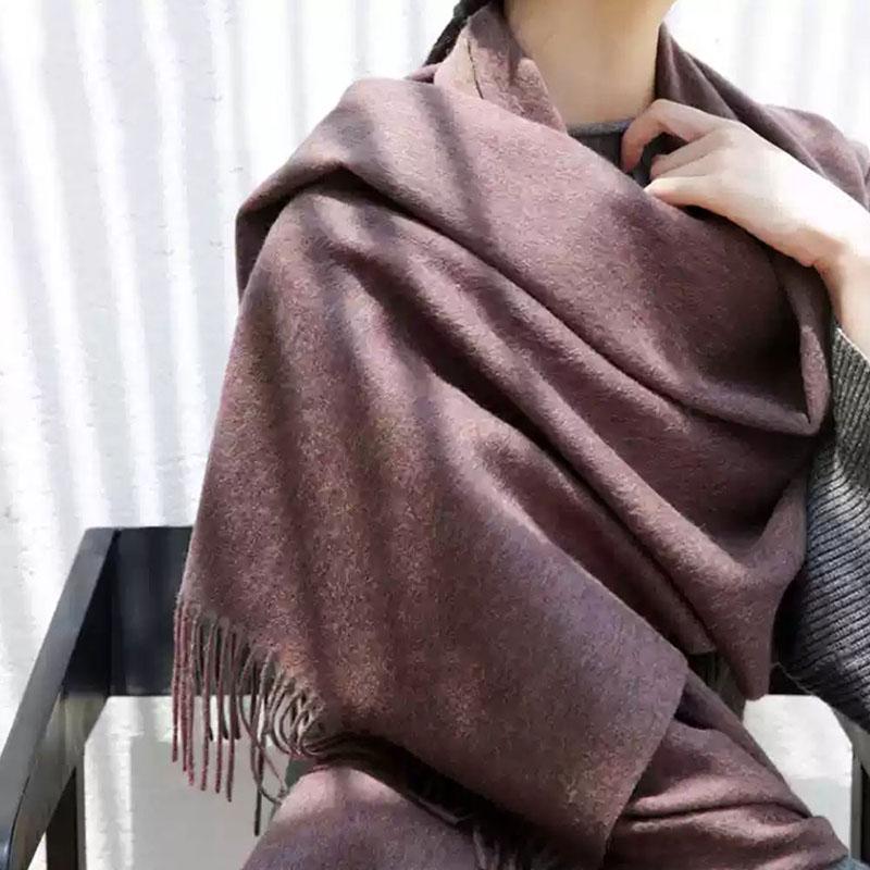 Women Scarf Women Shawl Scarf Cashmere Scarves Solid Lady Wraps Stoles Soft Female Scarf Pashmina